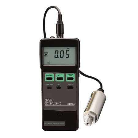 SPER SCIENTIFIC Wide Range Pressure Meter 840065